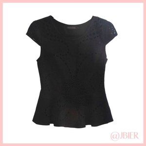 Kiwi Tucker Peplum Blouse